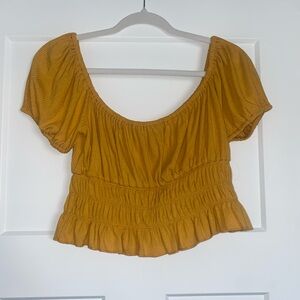 Yellow blouse
